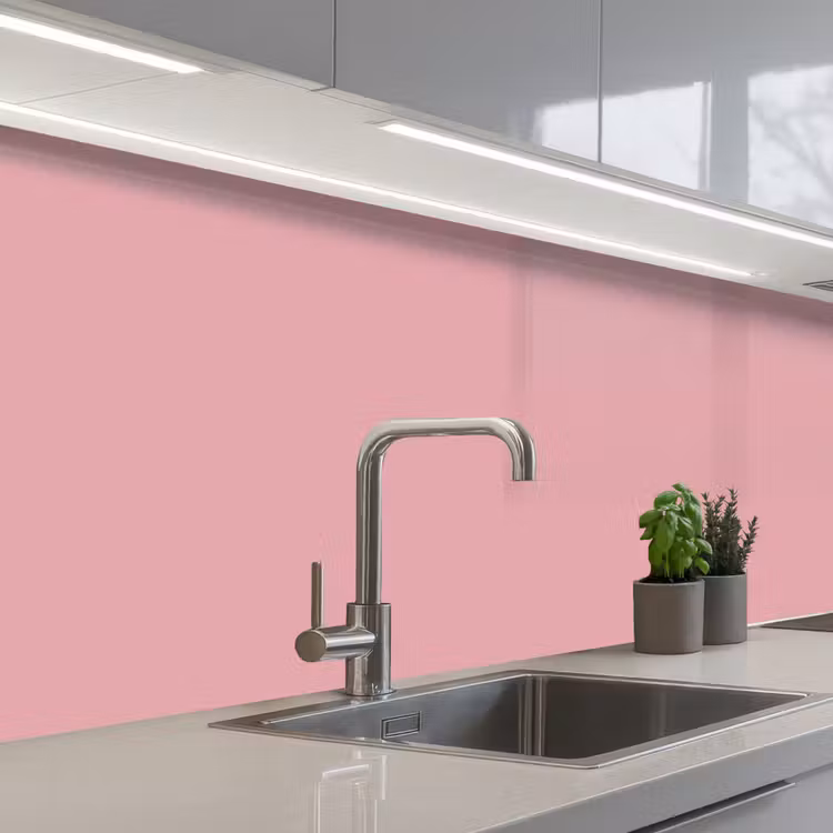 Schienale cucina - Rosa - Colori - Interno - Tinta unita - Colore — 2