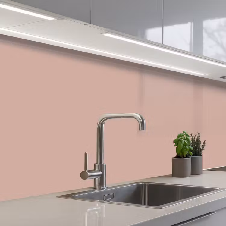 Schienale cucina - Rosa - Palette - Solido - Solido rosa — 2