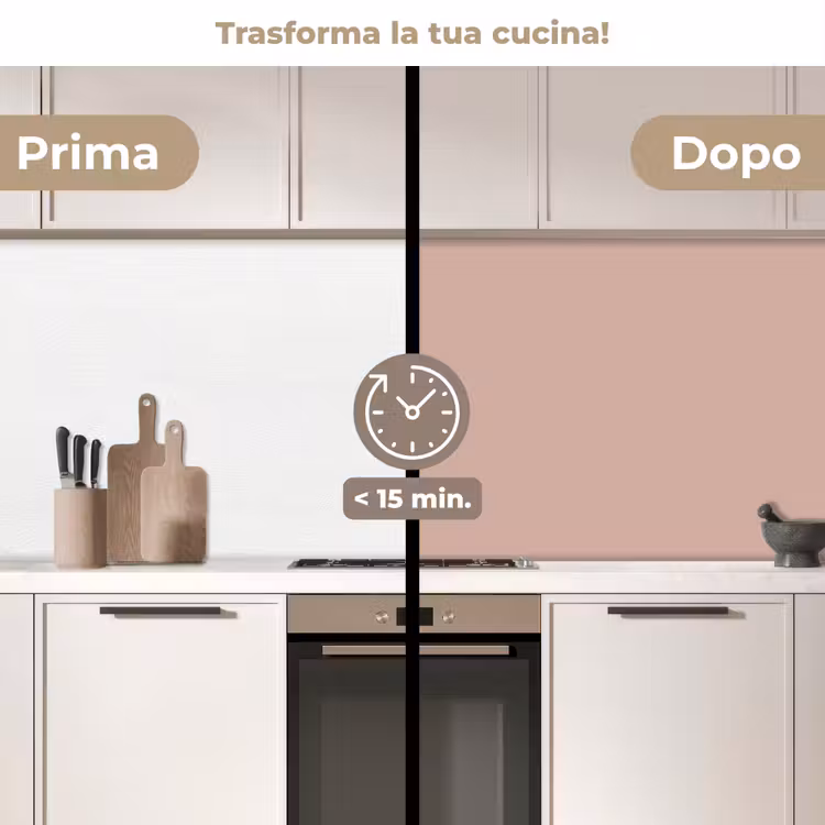 Schienale cucina - Rosa - Palette - Solido - Solido rosa — 3