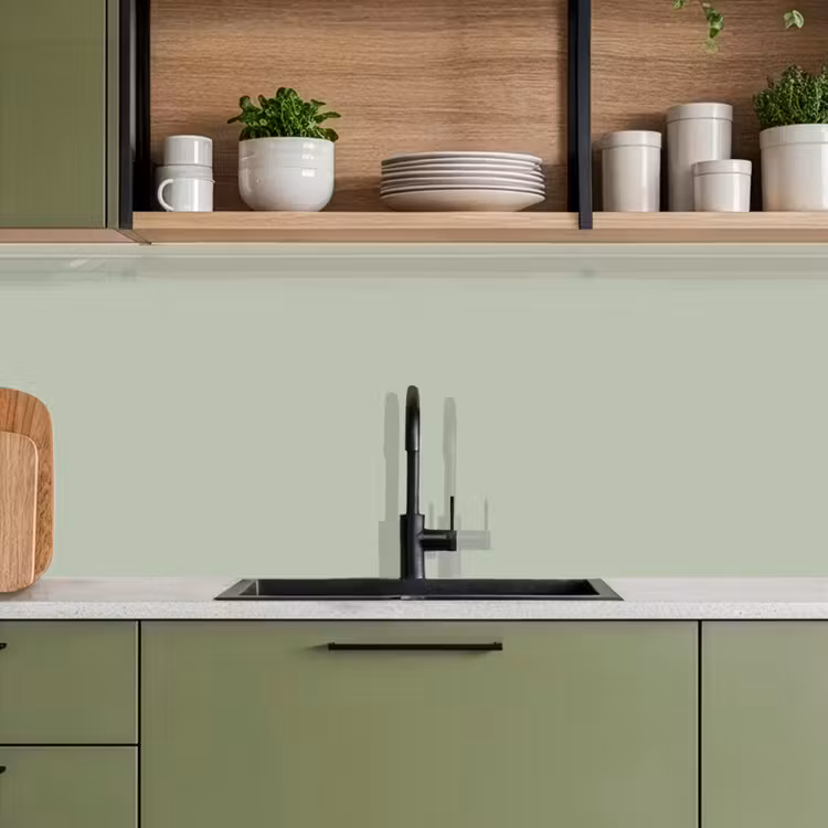 Schienale cucina - Verde menta - Tinta unita — 8