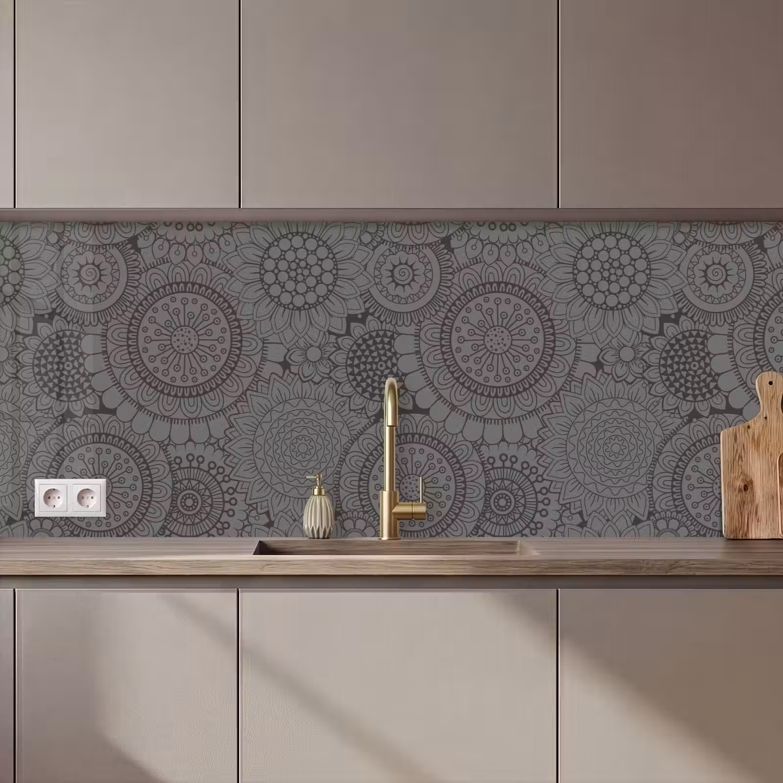 Schienale cucina - Design - Boemia - Girasole — 1