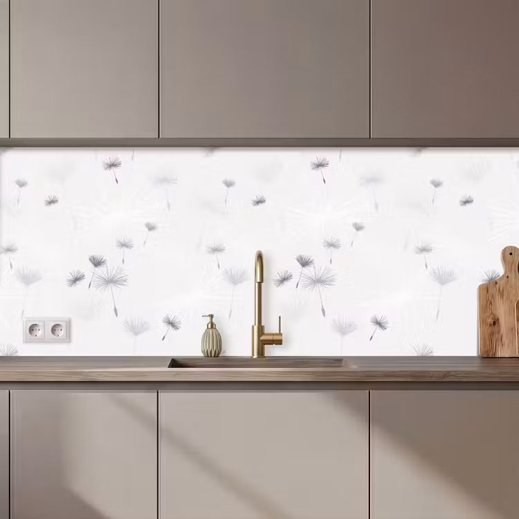 Schienale cucina - Design - Dente di leone - Fiori — 1