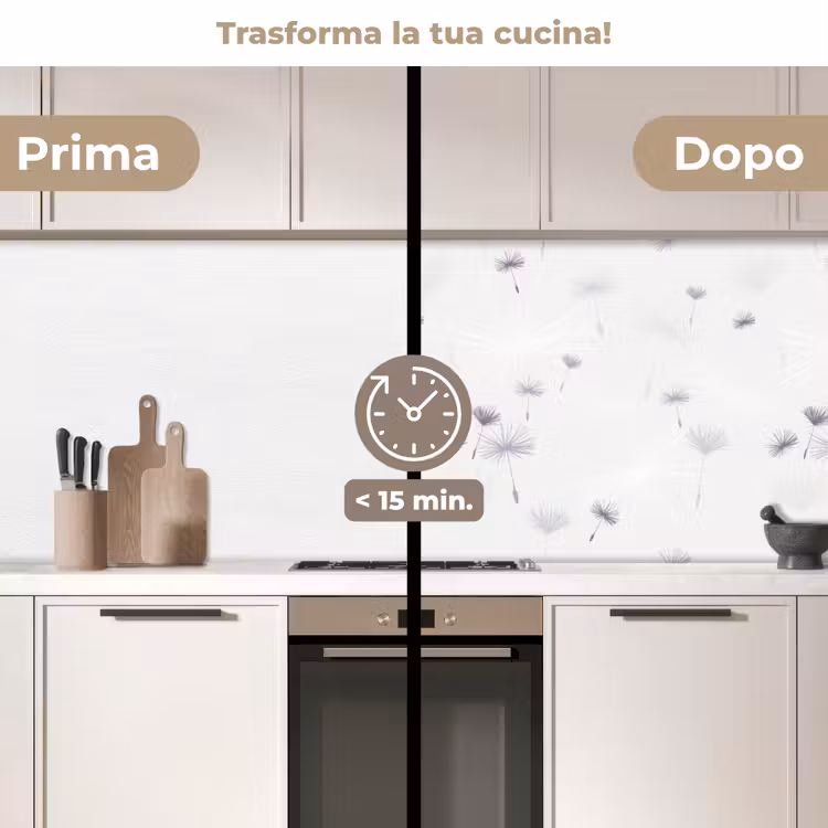 Schienale cucina - Design - Dente di leone - Fiori — 3