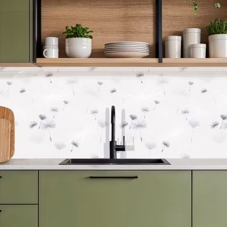 Schienale cucina - Design - Dente di leone - Fiori — 8