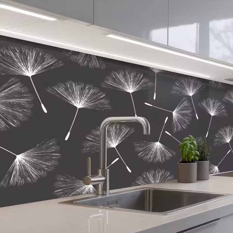 Schienale cucina - Design - Dente di leone - Pianta — 2