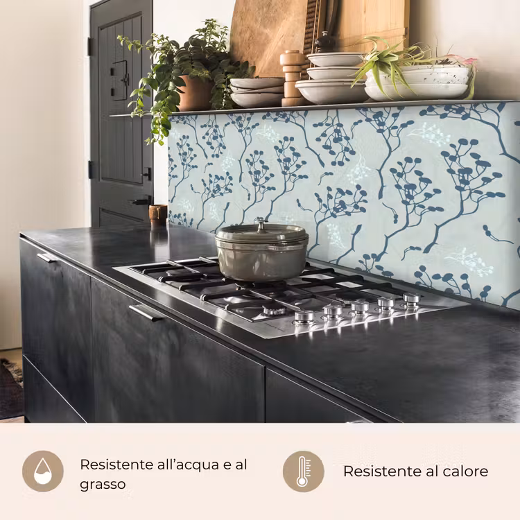 Schienale cucina - Modelli - Giardino - Rami — 5