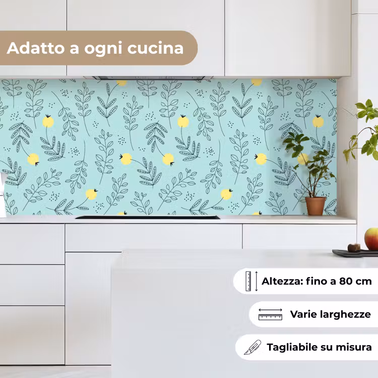 Schienale cucina - Modelli - Semi - Piante — 7