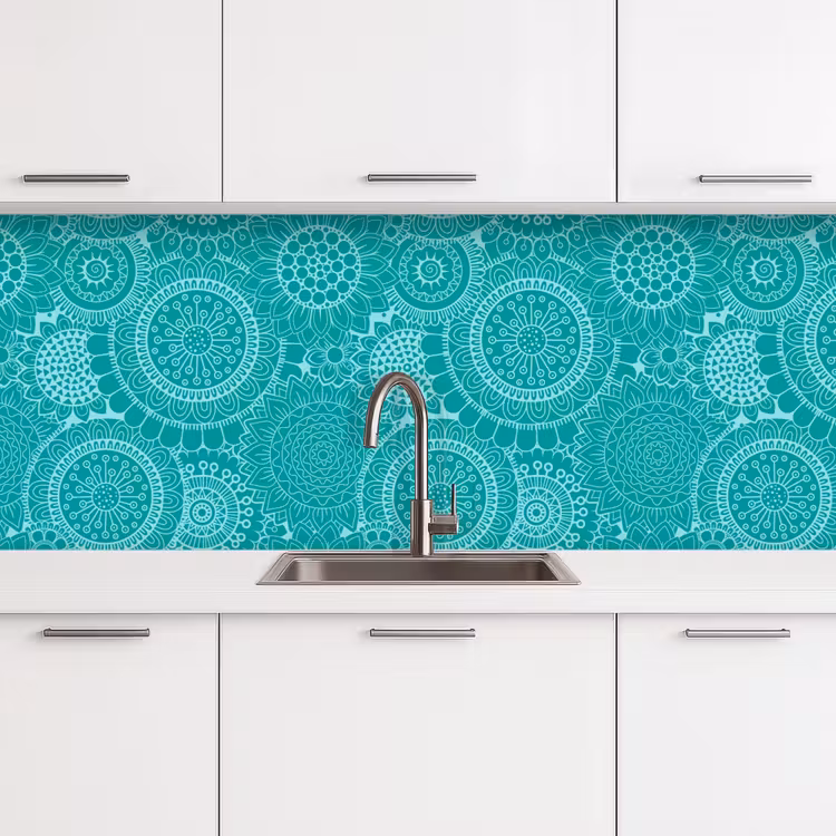 Schienale cucina - Motivo - Girasoli - Mandala — 4