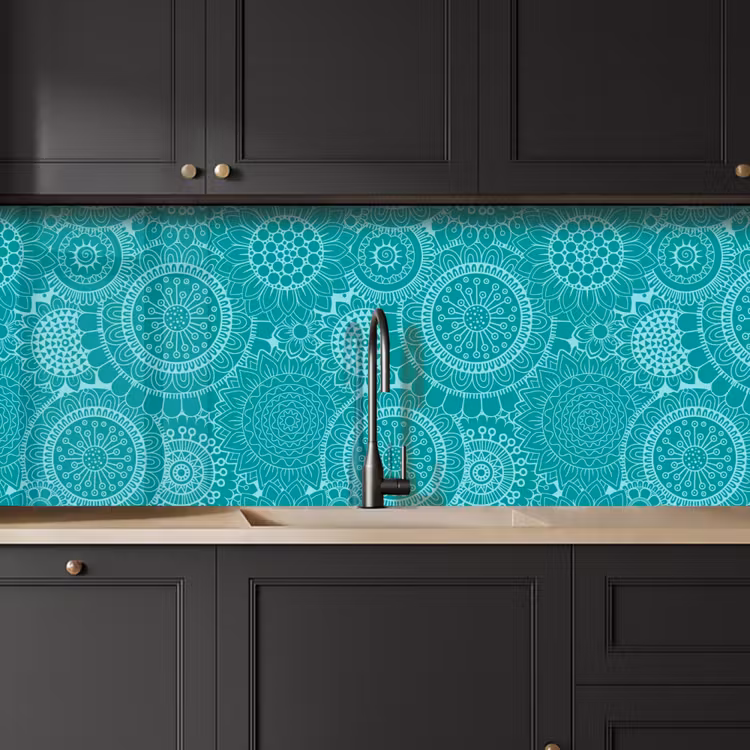 Schienale cucina - Motivo - Girasoli - Mandala — 6