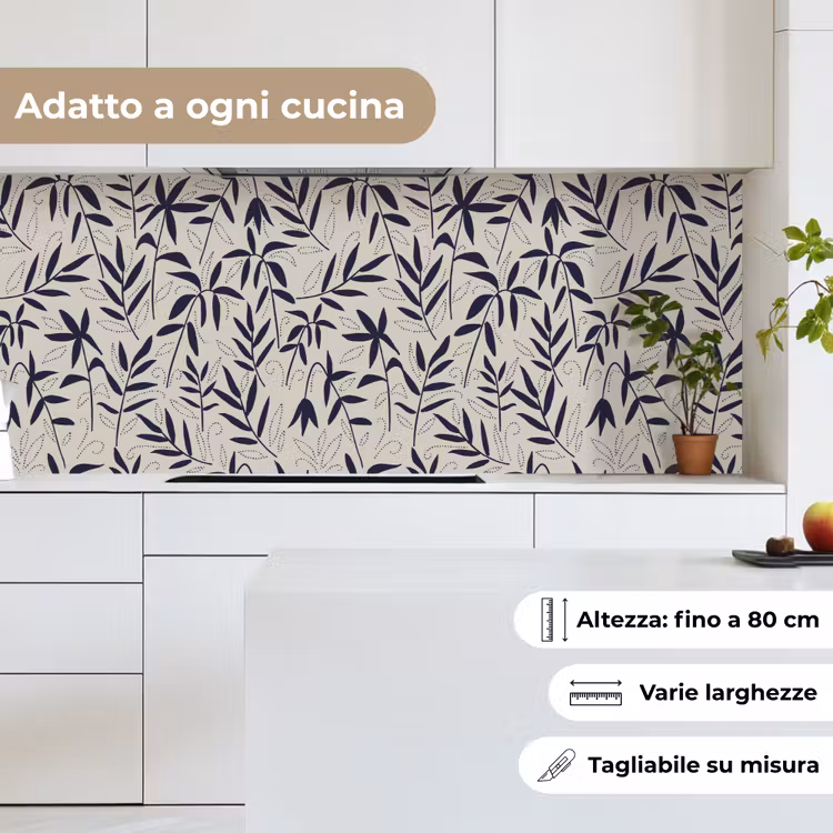 Schienale cucina - Piante - Giappone - Modelli — 7