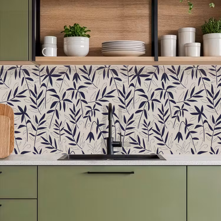 Schienale cucina - Piante - Giappone - Modelli — 8