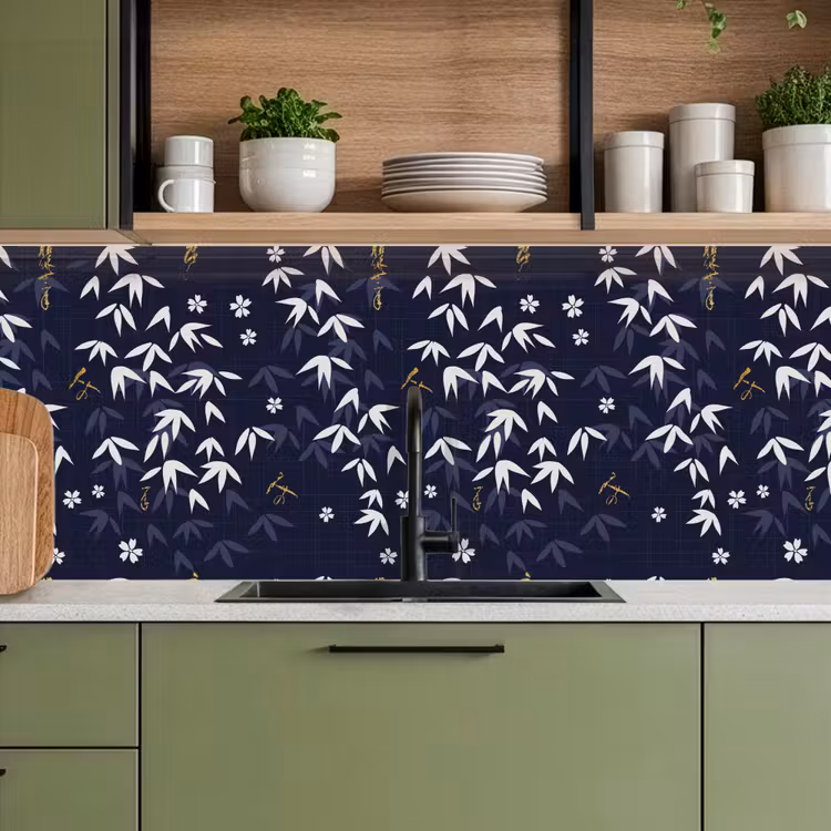 Schienale cucina - Sakura - Fiore - Motivo - Giappone — 8