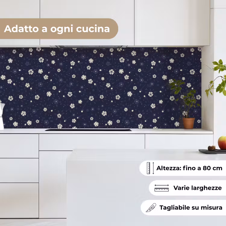 Schienale cucina - Sakura - Fiori - Giapponese - Modelli — 7