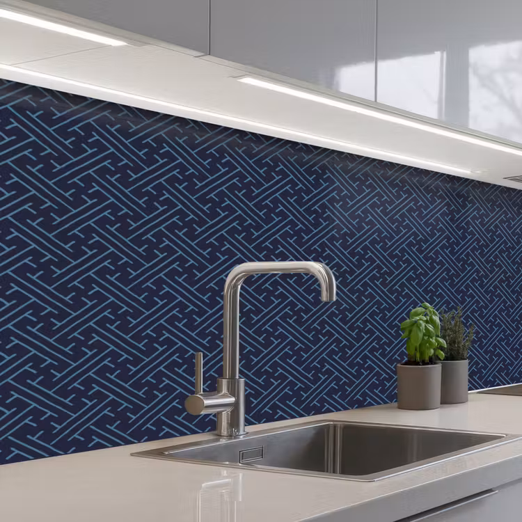 Schienale cucina - Giapponese - Modelli - Geometria — 2