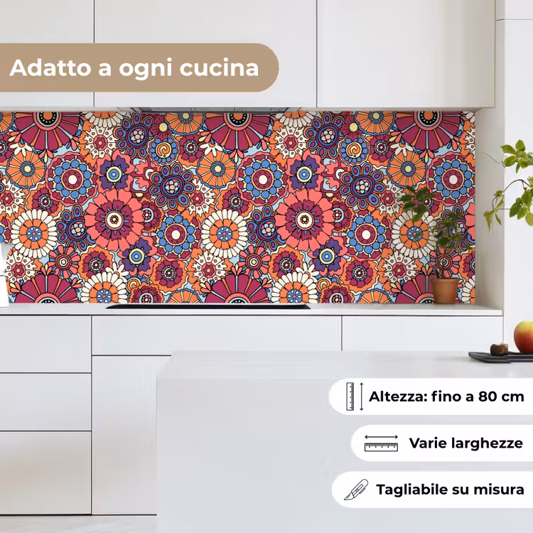 Schienale cucina - Vintage - Modelli - Fiori - Piante — 7