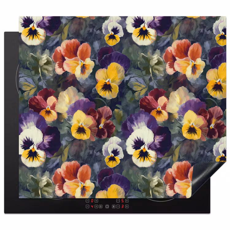 Protezione piano induzione - Violette - Viola - Giallo - Verde — 1