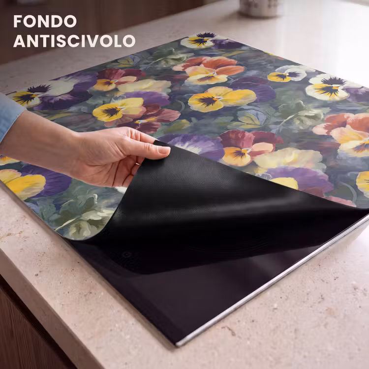Protezione piano induzione - Violette - Viola - Giallo - Verde — 6