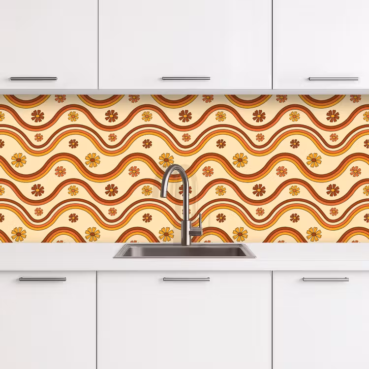 Schienale cucina - Vintage - Modelli - Arcobaleno — 4