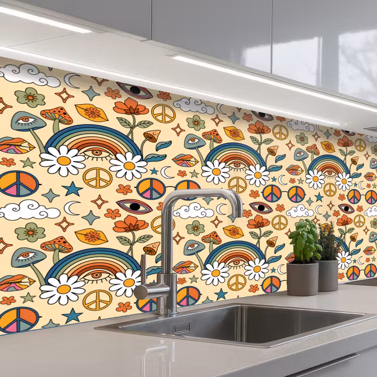 Schienale cucina - Vintage - Modelli - Estate — 2