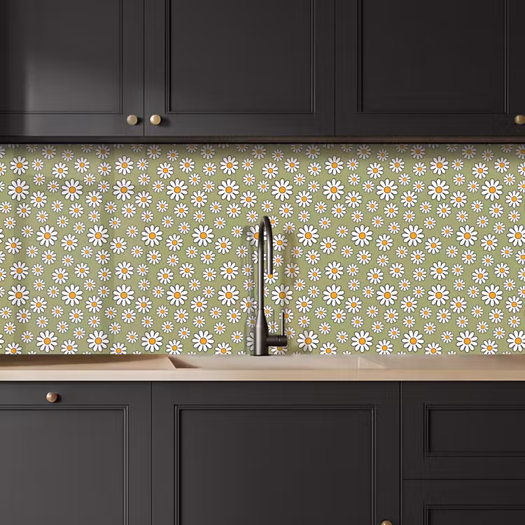 Schienale cucina - Vintage - Modelli - Margherite — 6