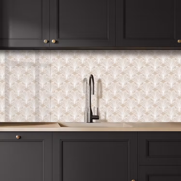 Schienale cucina - Vintage - Ventaglio -Crema — 6