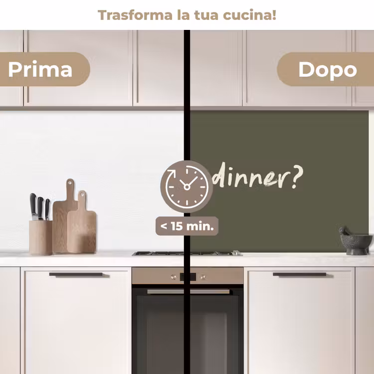 Schienale cucina - Cosa c'è per cena? — 3