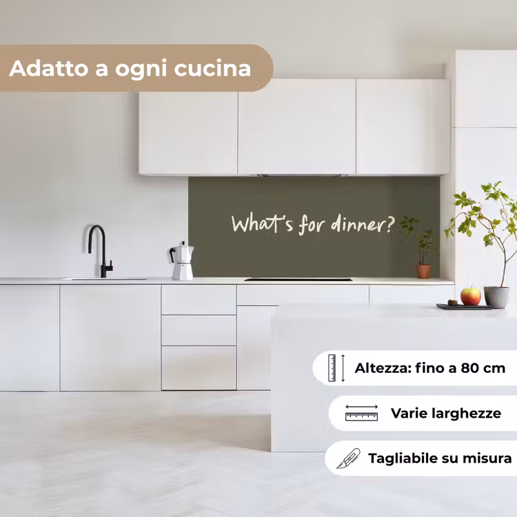 Schienale cucina - Cosa c'è per cena? — 7