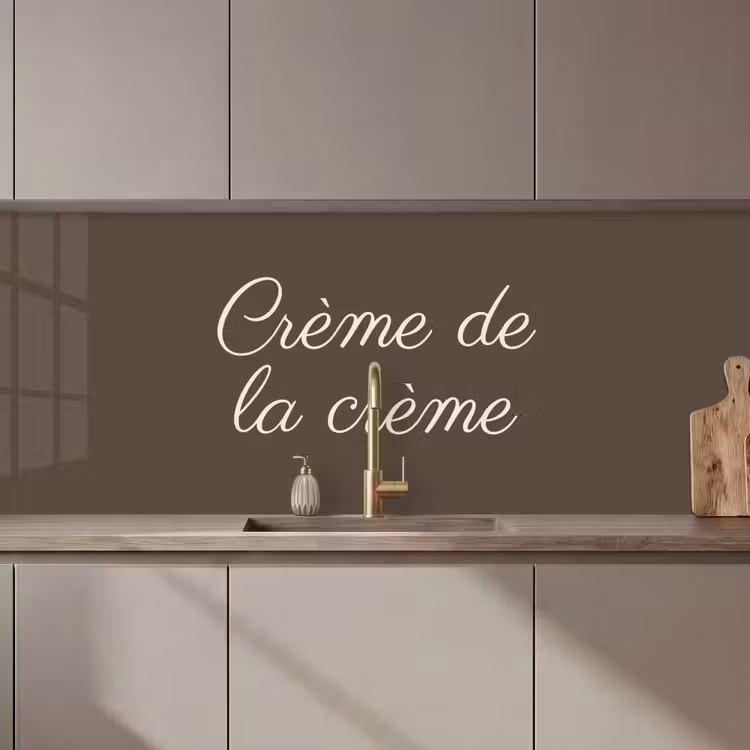 Schienale cucina - Creme de la creme — 1