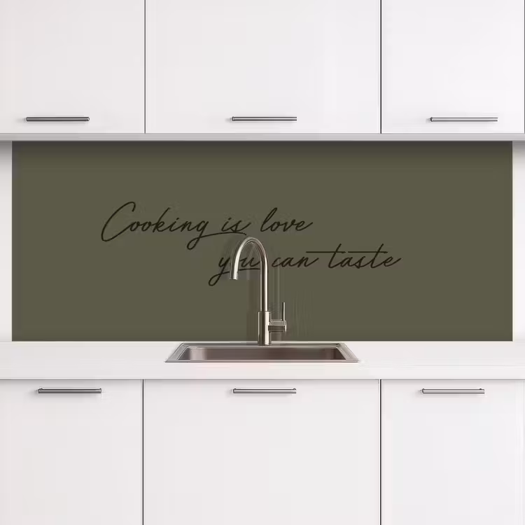Schienale cucina - La cucina è amore che si sente — 4
