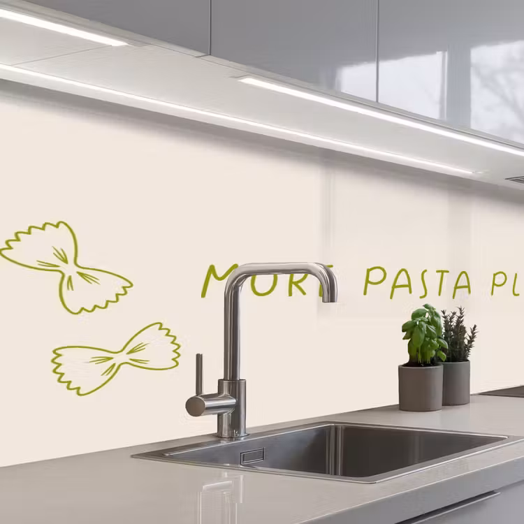Schienale cucina - Più pasta per favore — 2
