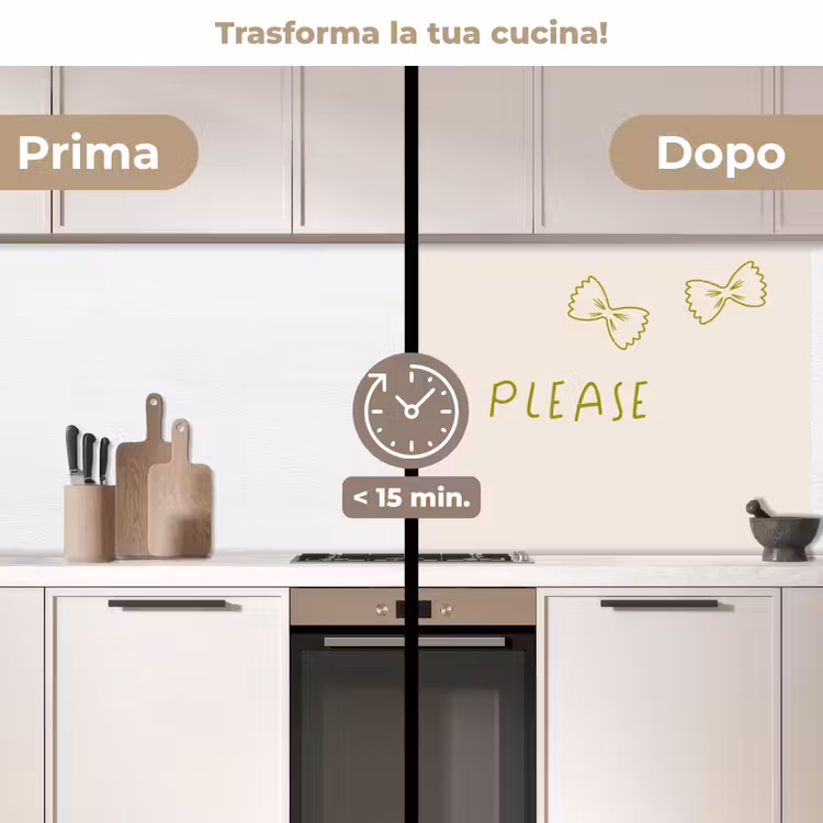Schienale cucina - Più pasta per favore — 3