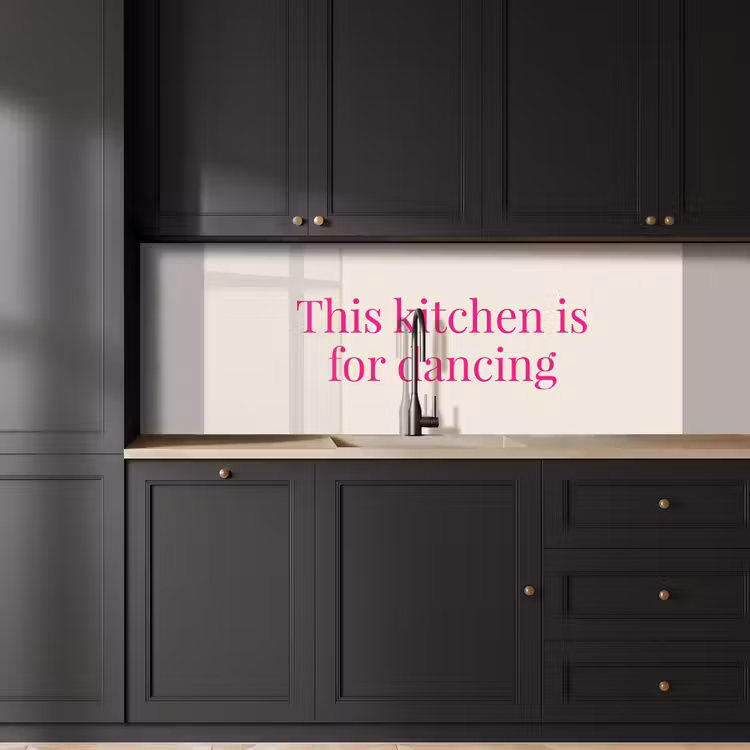 Schienale cucina - Questa cucina è per ballare — 6
