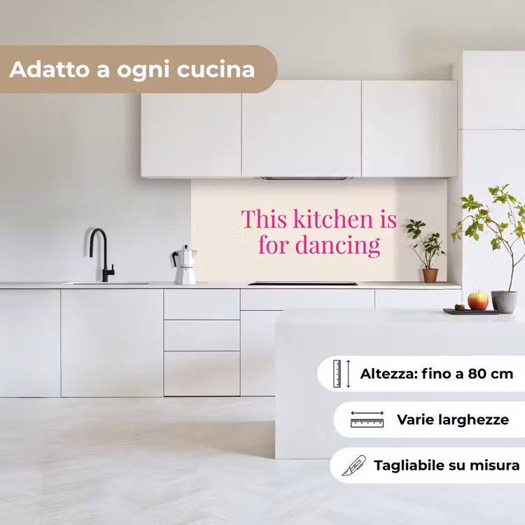 Schienale cucina - Questa cucina è per ballare — 7