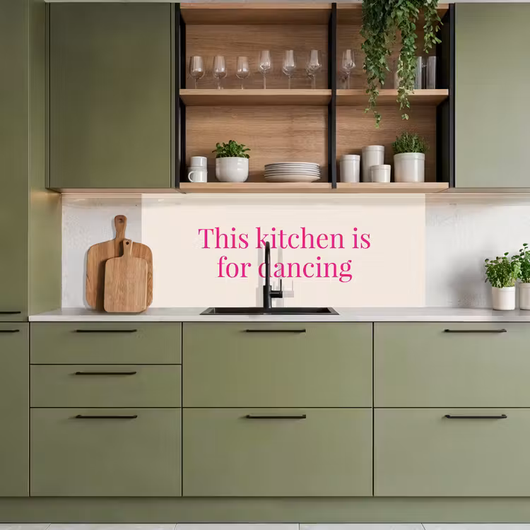 Schienale cucina - Questa cucina è per ballare — 8