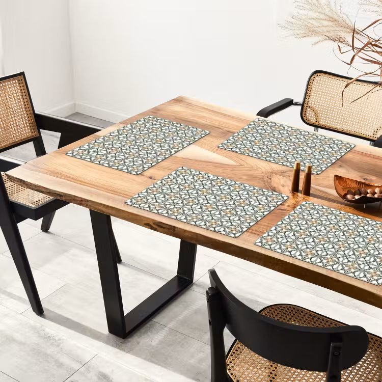 Tovaglietta – 6 pezzi - Floreale - Intemperie - Colorato — 4