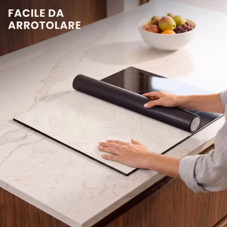 Protezione piano induzione - Texture - Astratta - Beige — 7