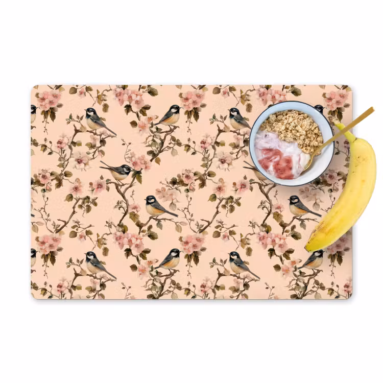 Tovaglietta – 6 pezzi - Blossom - Cinciarella - Rosa — 1