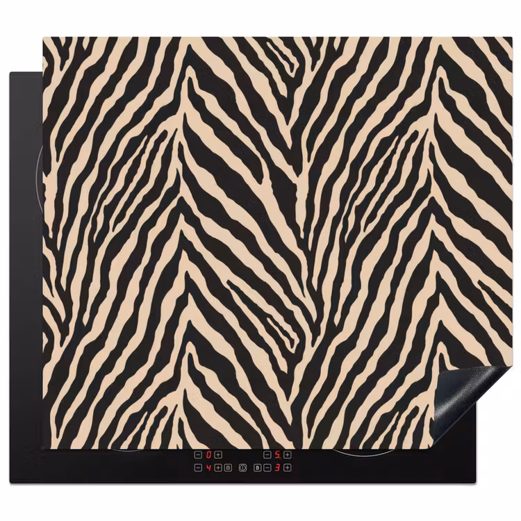 Protezione piano induzione - Zebra - Classico - Nero — 1