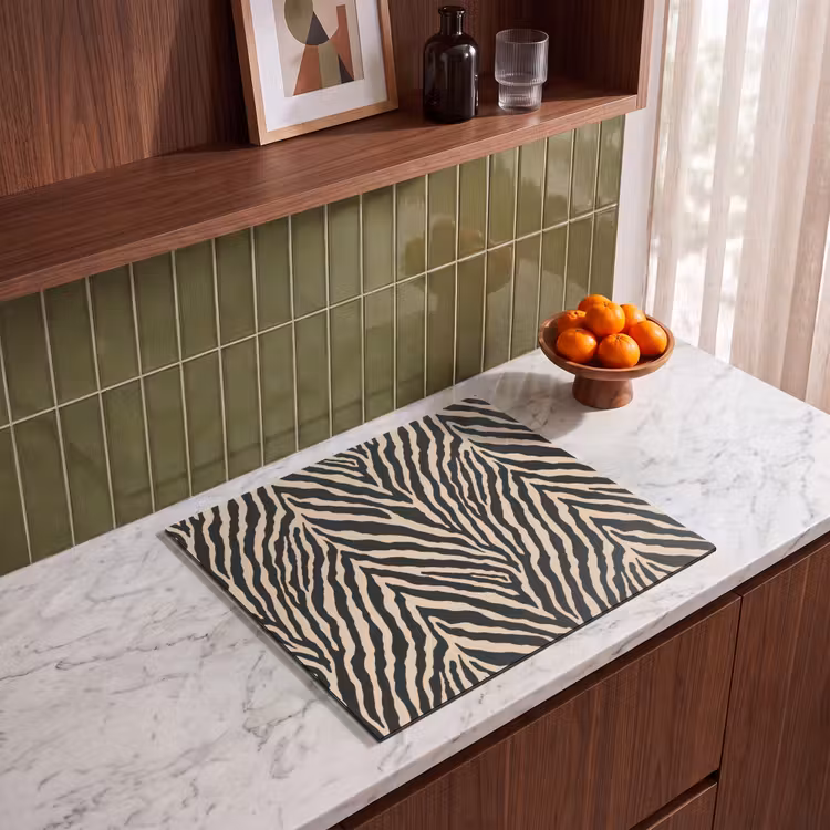 Protezione piano induzione - Zebra - Classico - Nero — 4