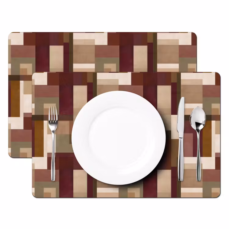 Tovaglietta – 6 pezzi - Moderno - Geometrico - Colorato — 2