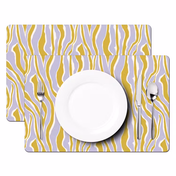 Tovaglietta – 6 pezzi - Zebra - Moderno - Multicolore — 2