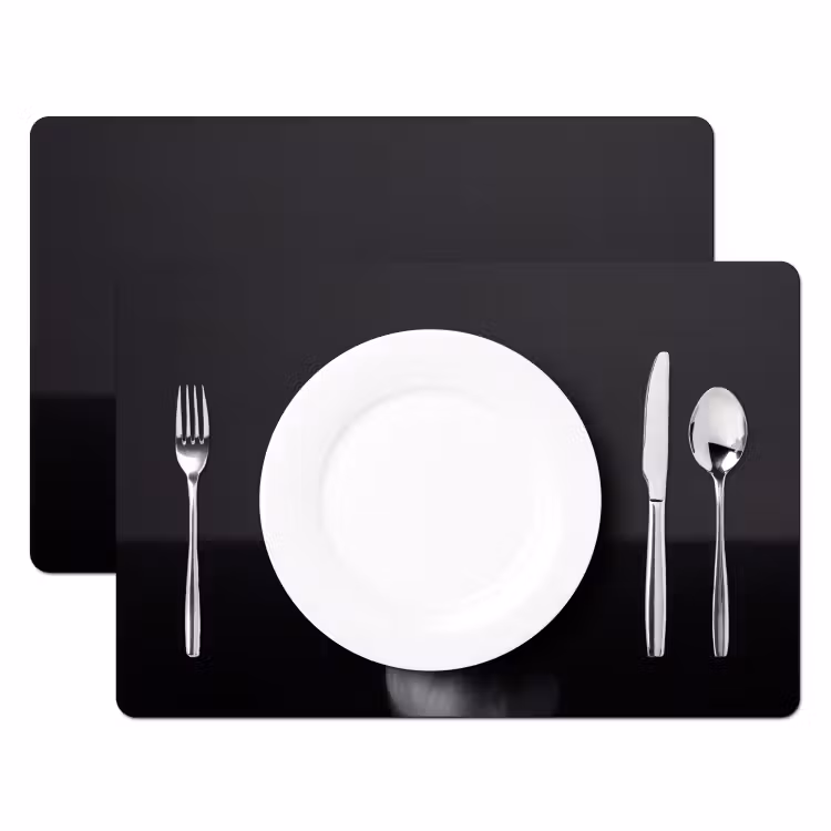 Tovaglietta – 6 pezzi - Aglio - Nero - Bianco — 2