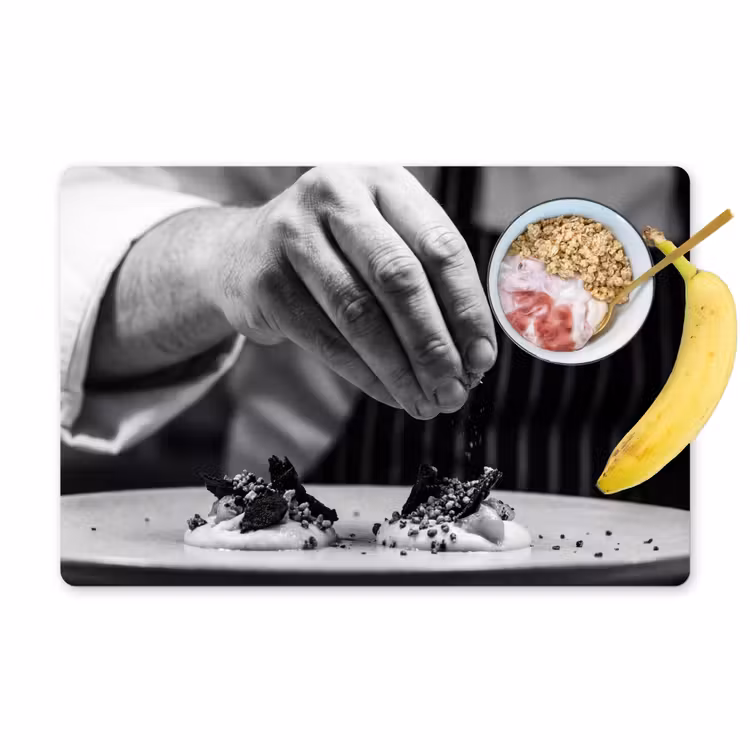 Tovaglietta – 6 pezzi - Chef - guarnizione - piatto — 1