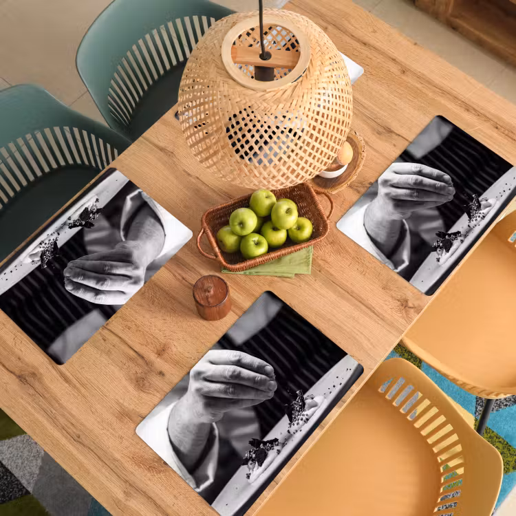 Tovaglietta – 6 pezzi - Chef - guarnizione - piatto — 3