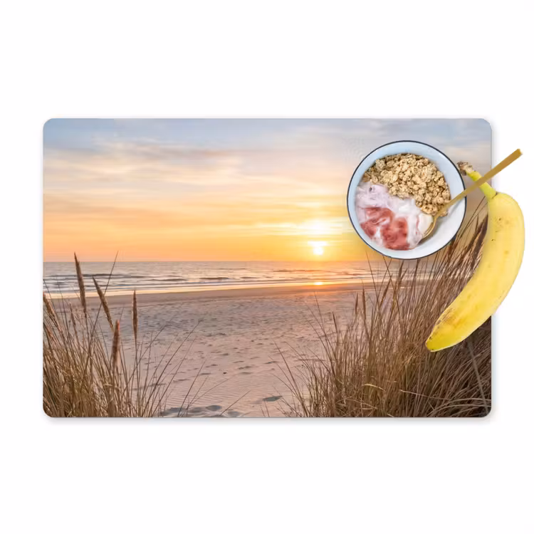 Tovaglietta – 6 pezzi - Tramonto - Dune - Mare — 1