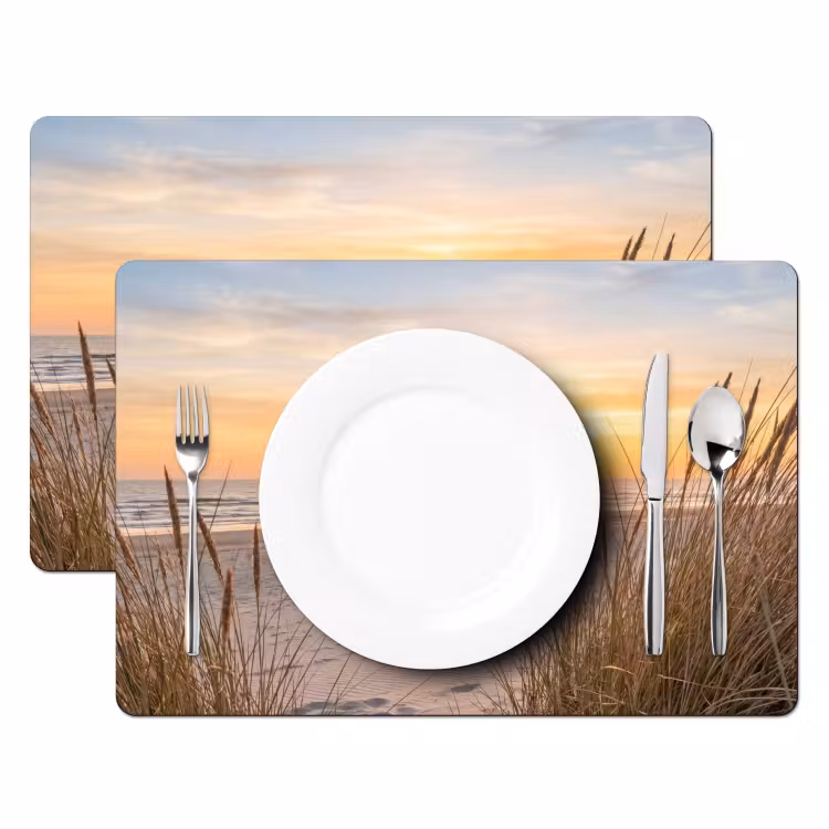 Tovaglietta – 6 pezzi - Tramonto - Dune - Mare — 2