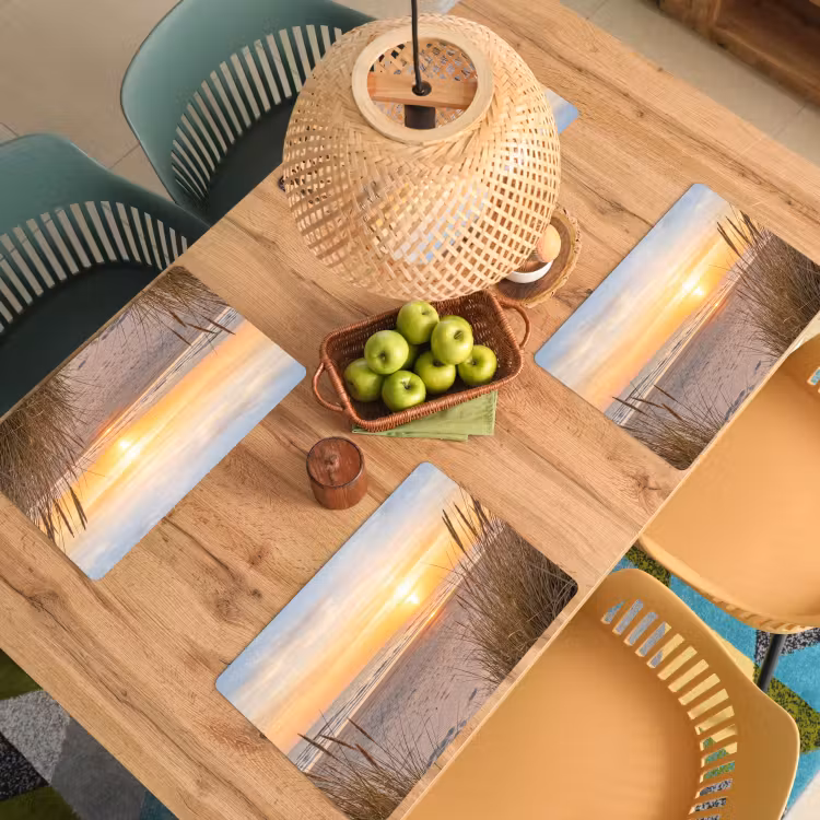 Tovaglietta – 6 pezzi - Tramonto - Dune - Mare — 3