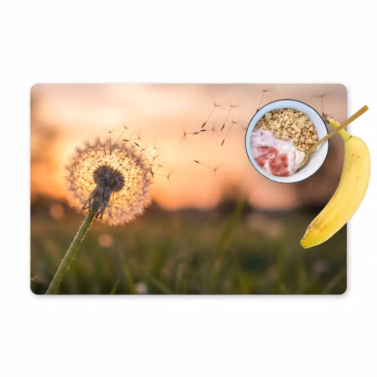Tovaglietta – 6 pezzi - Dente di leone - Tramonto - Campo — 1