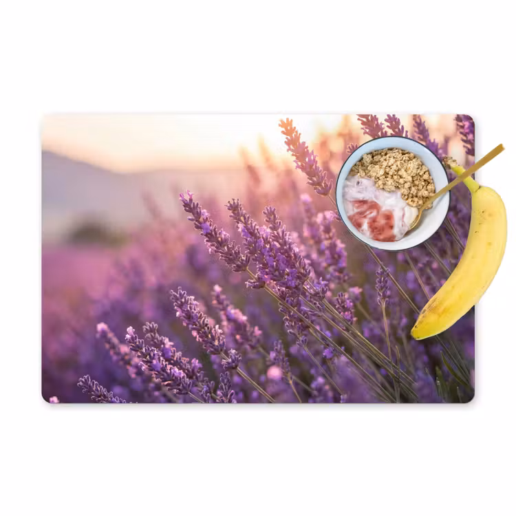 Tovaglietta – 6 pezzi - Lavanda - Viola - Luce solare — 1
