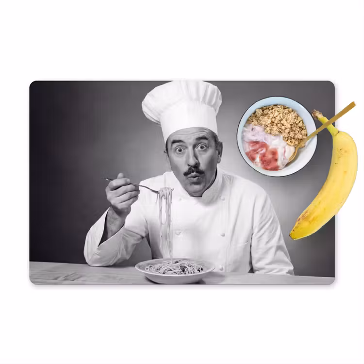 Tovaglietta – 6 pezzi - Chef - Spaghetti - Pasta — 1